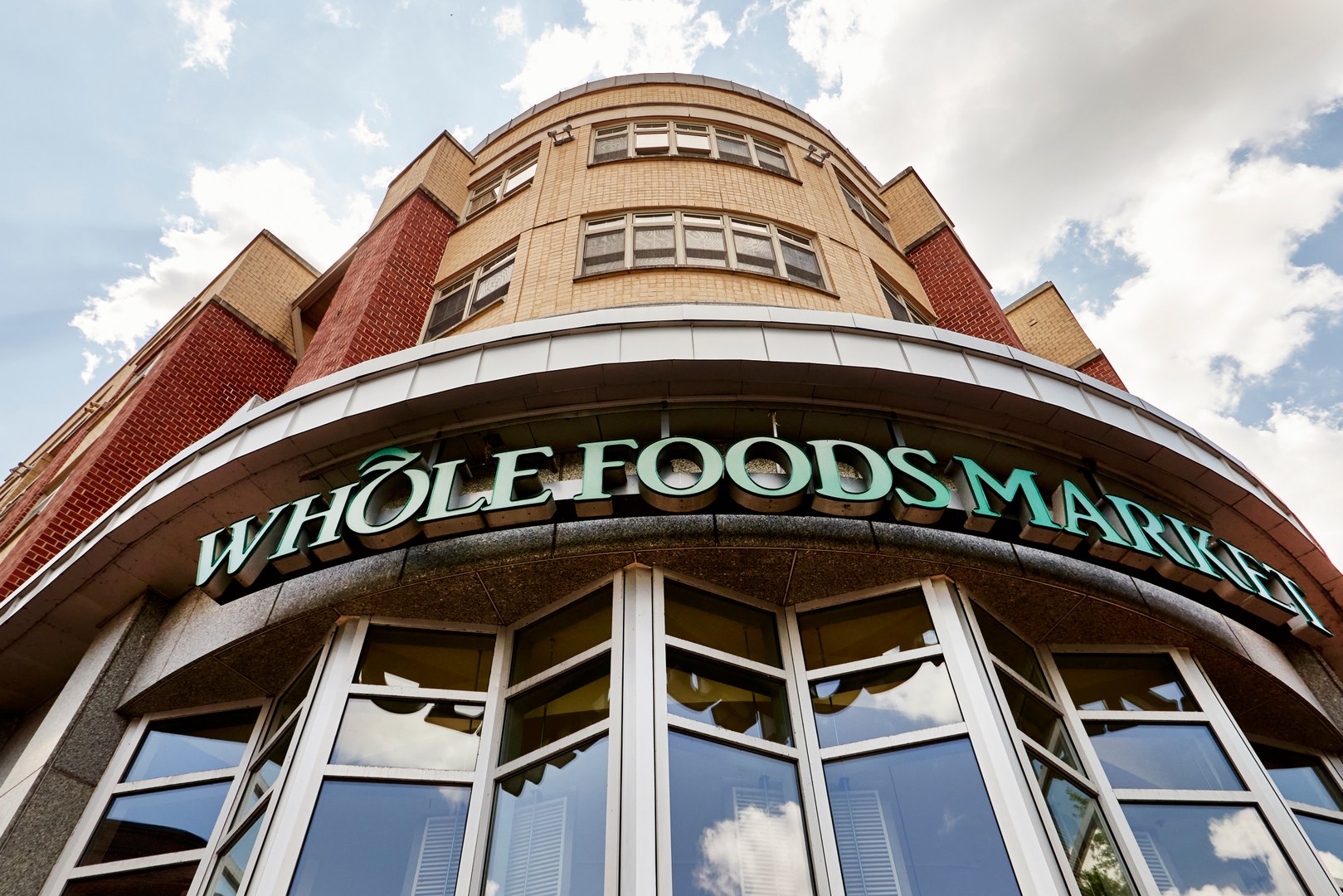 The outside of the nearby Whole Foods Market